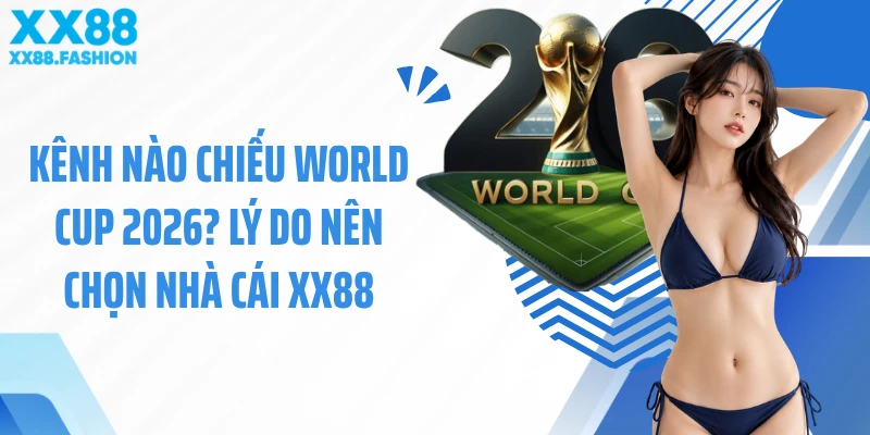Kênh Nào Chiếu World Cup 2026? Lý Do Nên Chọn Nhà Cái XX88